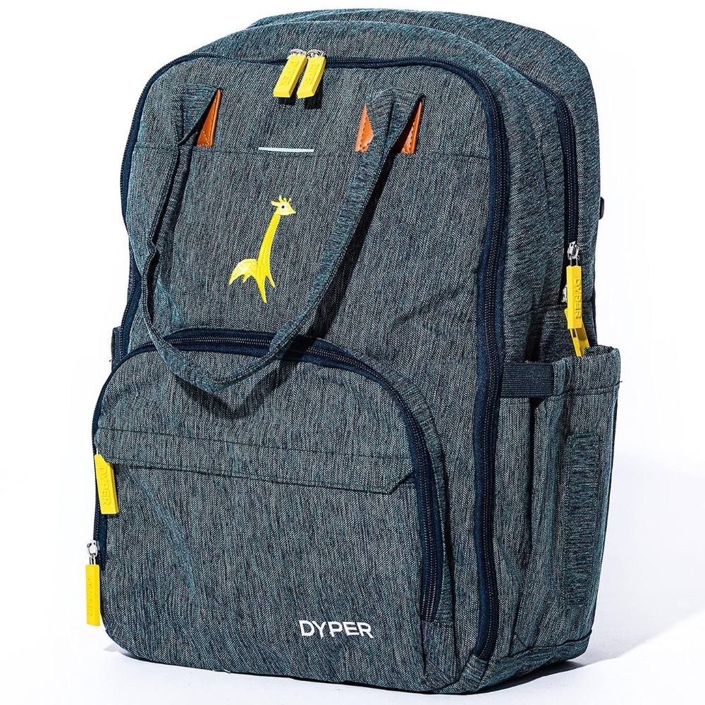 NWT Diaper Bag + Changing Pad + Compostable Diaper Bags